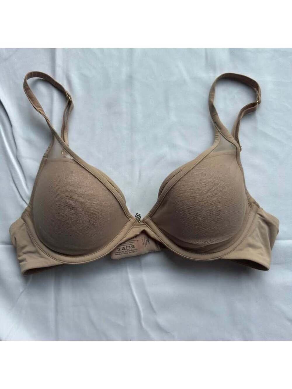 Third Love Push Up Bra - Nude - 34B 1/2